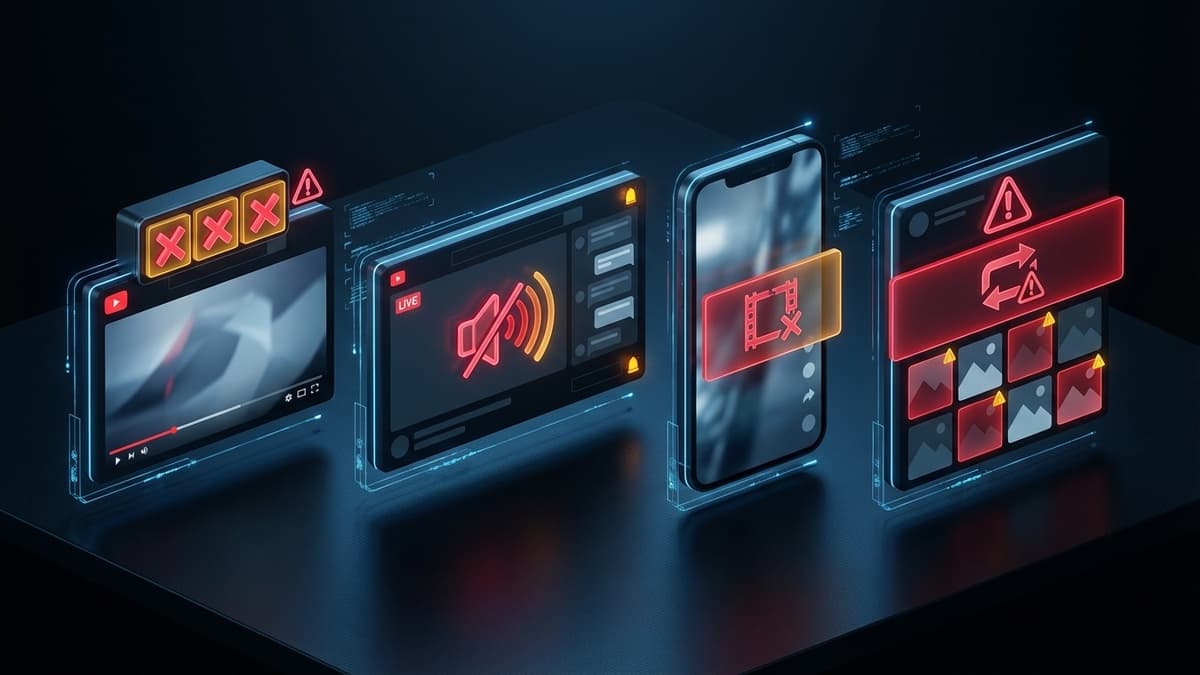 DMCA takedown vs copyright strike across platforms — how YouTube, Twitch, TikTok, and Instagram handle copyright enforcement differently for content creators